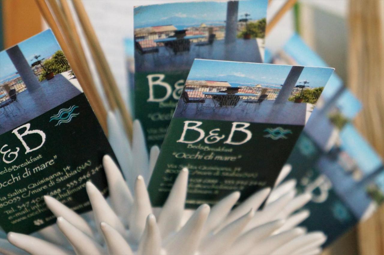 B&B Occhi Di Mare Кастелламмаре-ді-Стабія Екстер'єр фото